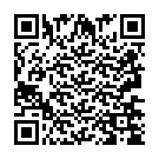 Código QR para número de telefone +2693674670