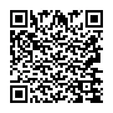 Código QR para número de telefone +2693674729