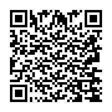 Código QR para número de telefone +2693674734