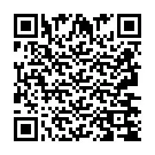 QR код за телефонен номер +2693674738