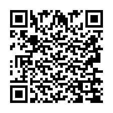 Código QR para número de teléfono +2693674742