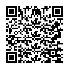 Código QR para número de telefone +2693674744