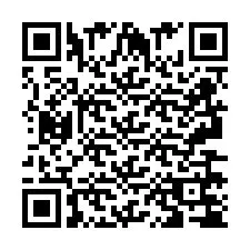 Código QR para número de telefone +2693674748