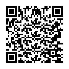 Código QR para número de teléfono +2693674763