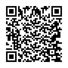 Codice QR per il numero di telefono +2693674777