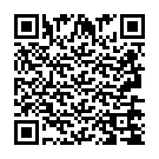 Código QR para número de teléfono +2693674784