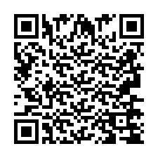 Código QR para número de telefone +2693674793