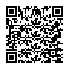 Código QR para número de telefone +2693674797