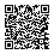 Codice QR per il numero di telefono +2693674803