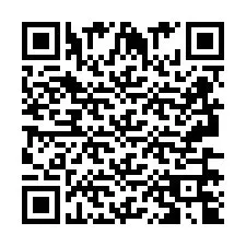 Codice QR per il numero di telefono +2693674804