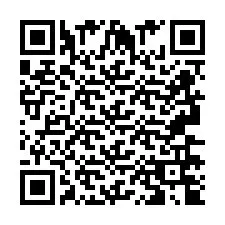 QR код за телефонен номер +2693674853