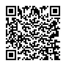 Código QR para número de telefone +2693674854