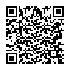 Codice QR per il numero di telefono +2693674875