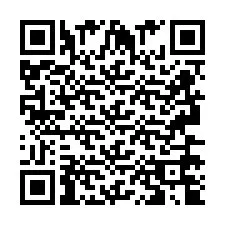 Código QR para número de teléfono +2693674882