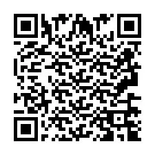 Codice QR per il numero di telefono +2693674901