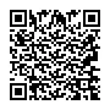 Código QR para número de teléfono +2693674923