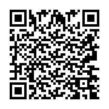 QR Code pour le numéro de téléphone +2693674928