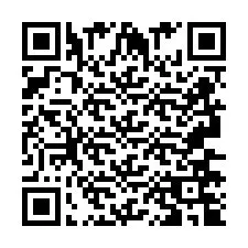 Codice QR per il numero di telefono +2693674973