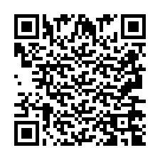 Código QR para número de teléfono +2693674989