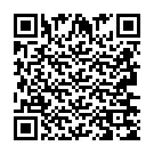 Código QR para número de teléfono +2693675036