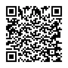 Código QR para número de teléfono +2693675092