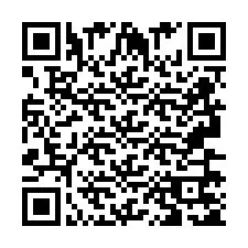 Código QR para número de teléfono +2693675103