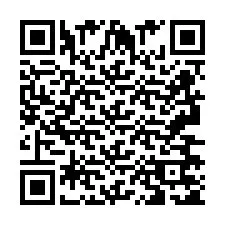 QR-code voor telefoonnummer +2693675129