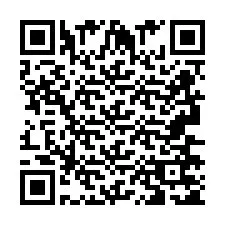 QR-code voor telefoonnummer +2693675167