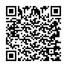 Código QR para número de teléfono +2693675186