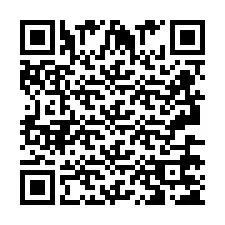 QR-code voor telefoonnummer +2693675280