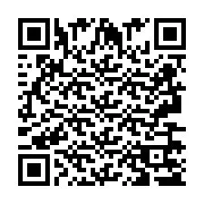 Código QR para número de telefone +2693675308