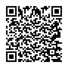 Código QR para número de teléfono +2693675349