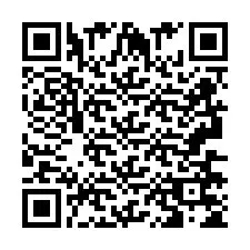 Código QR para número de teléfono +2693675465