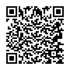 QR-code voor telefoonnummer +2693675563