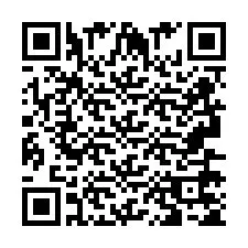 QR код за телефонен номер +2693675587