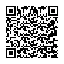 Codice QR per il numero di telefono +2693675610