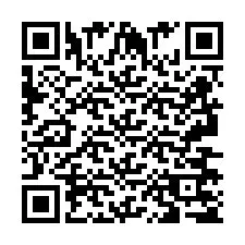 QR-code voor telefoonnummer +2693675738