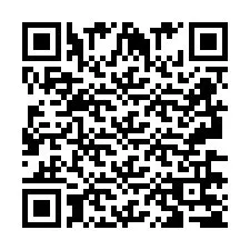 QR код за телефонен номер +2693675754