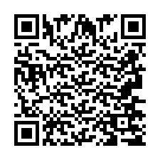 Codice QR per il numero di telefono +2693675777