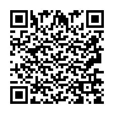 Codice QR per il numero di telefono +2693675851