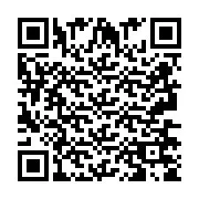 QR код за телефонен номер +2693675864