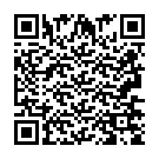 QR код за телефонен номер +2693675865