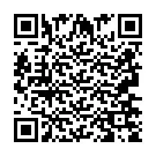 QR код за телефонен номер +2693675873