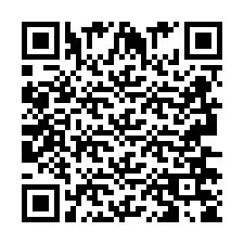 QR-код для номера телефона +2693675876