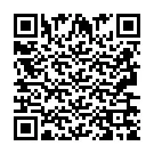 QR-code voor telefoonnummer +2693675909