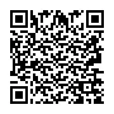 Codice QR per il numero di telefono +2693675948