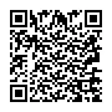 QR-code voor telefoonnummer +2693675980