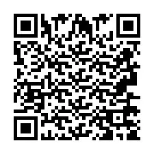 QR kód a telefonszámhoz +2693675987