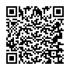 Código QR para número de teléfono +2693676027