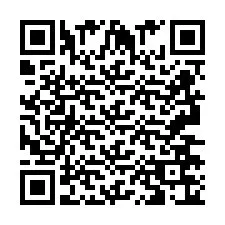 Codice QR per il numero di telefono +2693676079